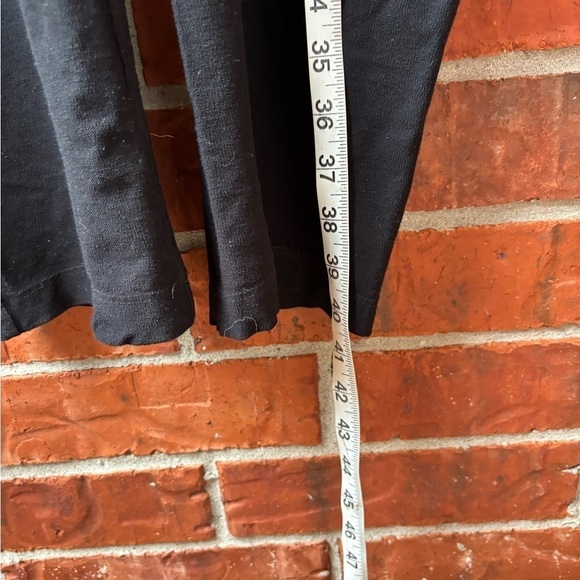 Eileen Fisher Womens Large Black Pull On Comfort Tapered Lounge Pants - Picture 6 of 9